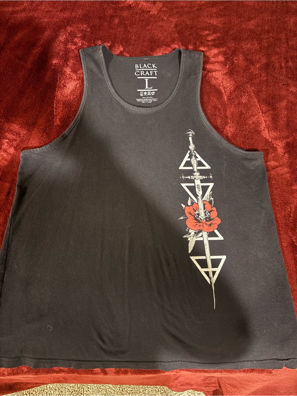 BlackCraft Cult Men's Black Tank Top